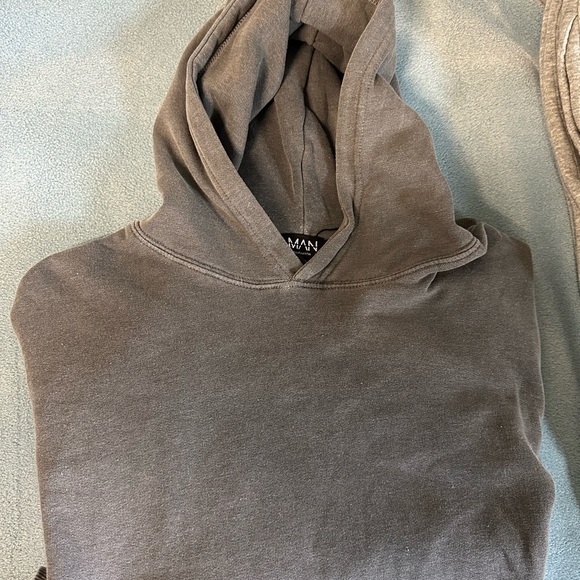 Grey Washed hoodie - Picture 3 of 3